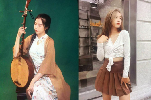 Em mê âm nhạc nên thổi kèn phục vụ anh